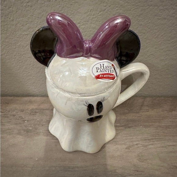 Minnie Mouse iridescence Mug with topper - Picture 2 of 3
